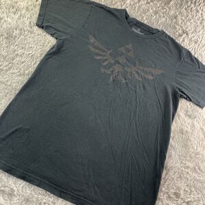 Legend of Zelda Shirt Mens Medium Black Skyward Sword Nintendo RPG 2014 Tee